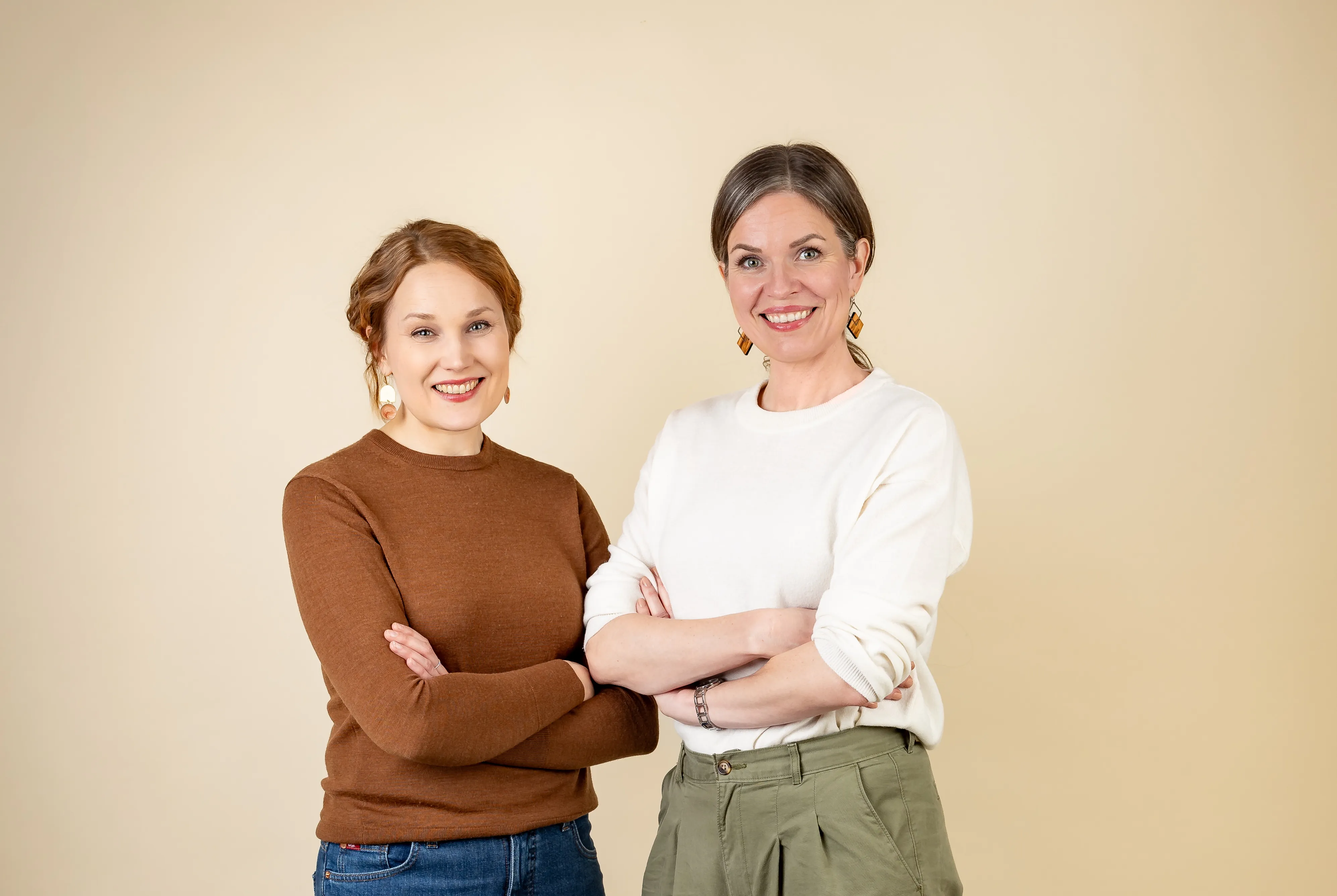 Anna Lohman ja Marjukka Laurola